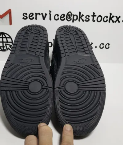 PK God Batch Air Jordan 1 Retro Low OG SP Travis Scott Black Phantom DM7866-001 review Goldz 00