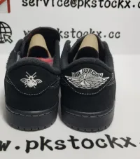 PK God Batch Air Jordan 1 Retro Low OG SP Travis Scott Black Phantom DM7866-001 review 1