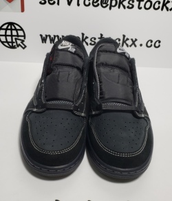 PK God Batch Air Jordan 1 Retro Low OG SP Travis Scott Black Phantom DM7866-001 review Goldz 04