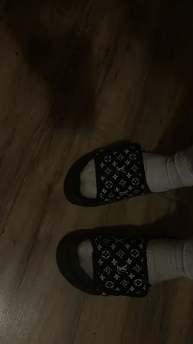 PK God Batch LOUIS VUITTON Miami flocked black review C*** 01