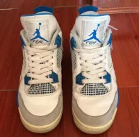 Special offer Batch Air Jordan 4 Retro Military Blue 308497-105 review 0