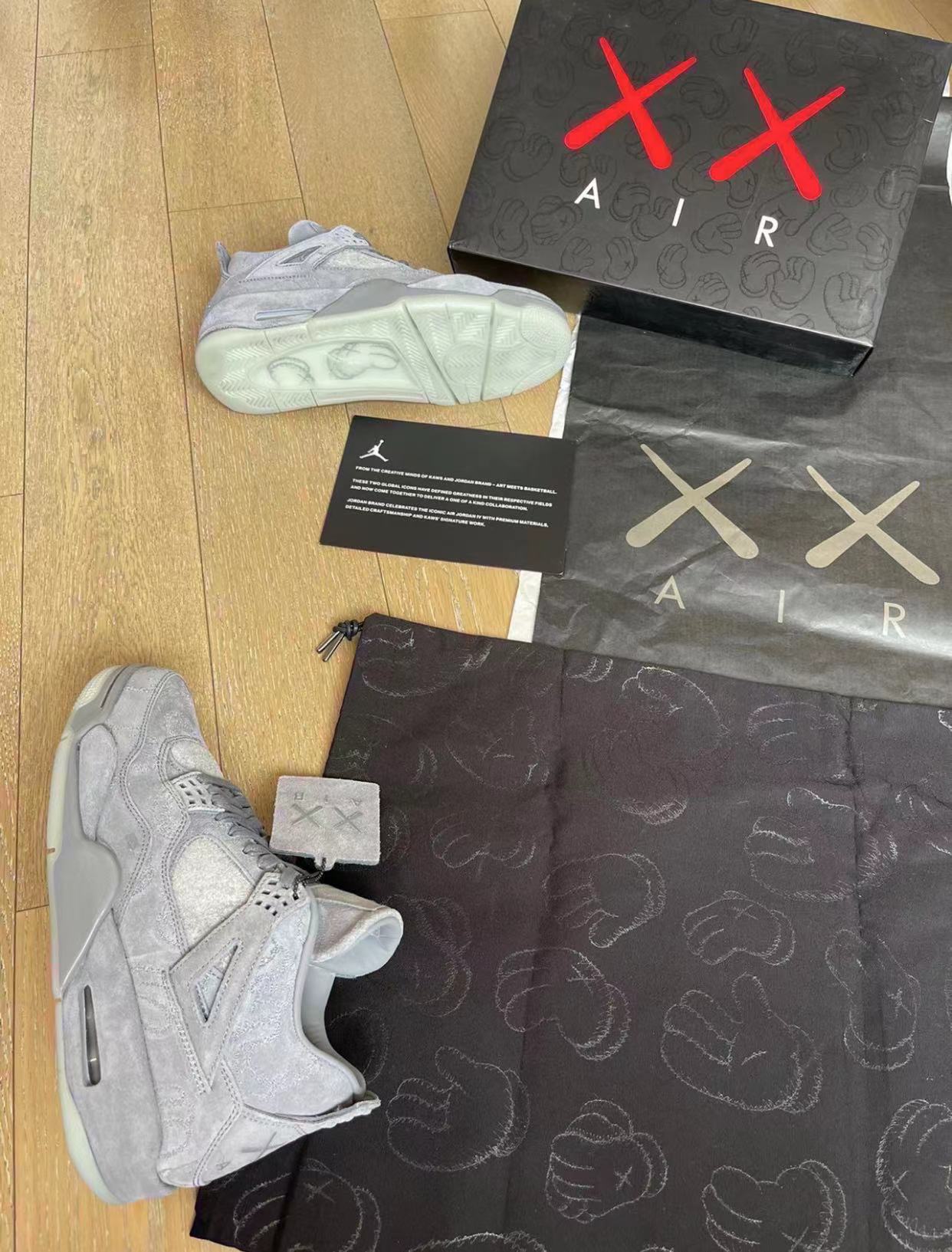 PK God Batch Air Jordan 4 Retro Kaws 930155-003 review L*** 03