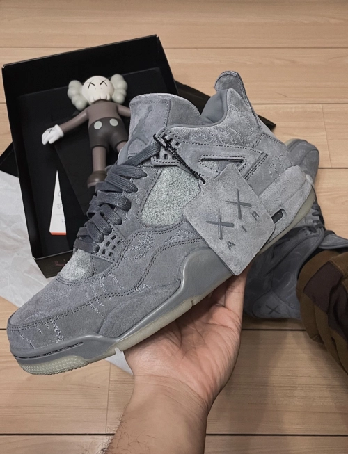 PK God Batch Air Jordan 4 Retro Kaws 930155-003 review 