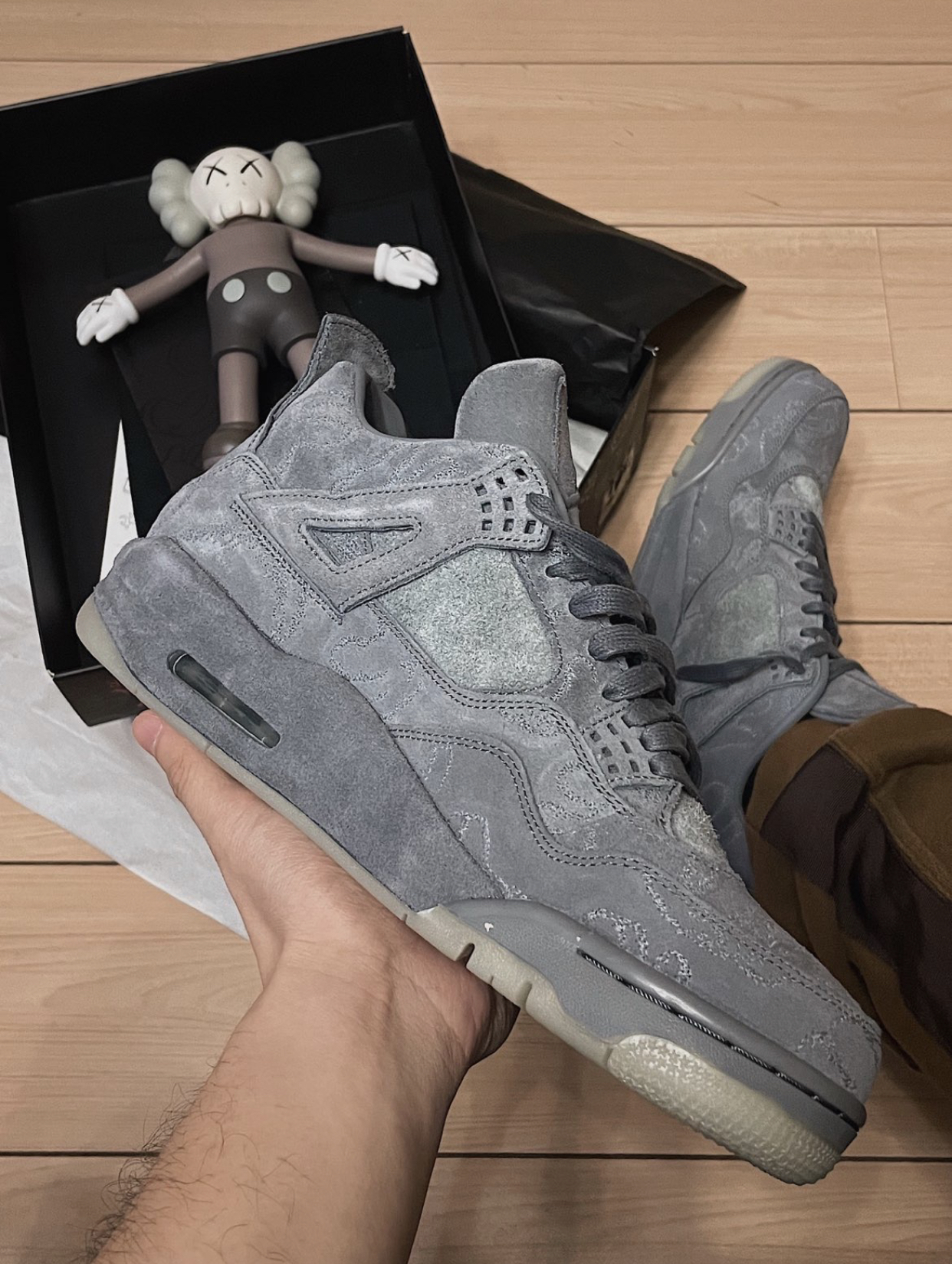 PK God Batch Air Jordan 4 Retro Kaws 930155-003 review K*** 02