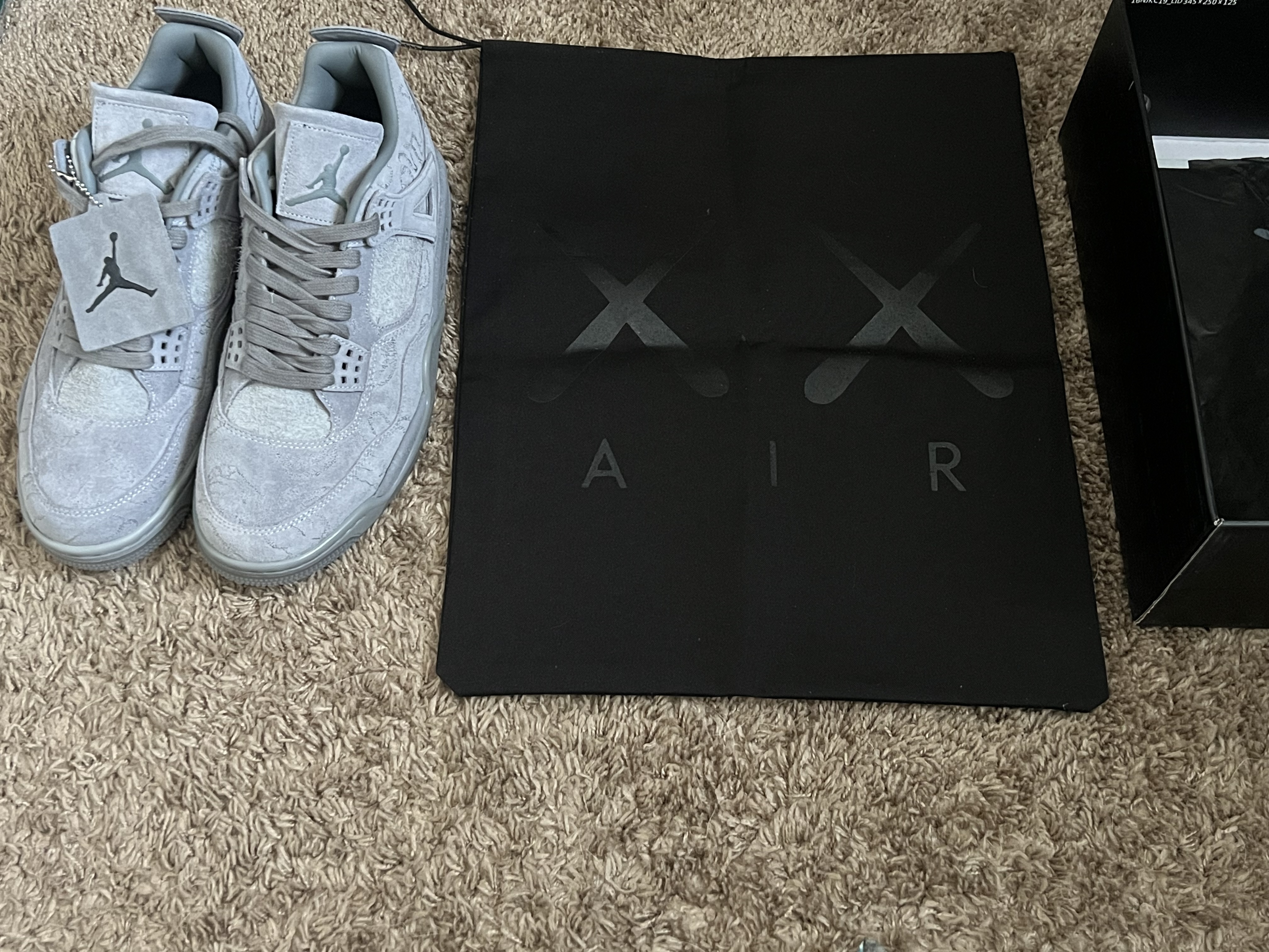 PK God Batch Air Jordan 4 Retro Kaws 930155-003 review Bobby 01
