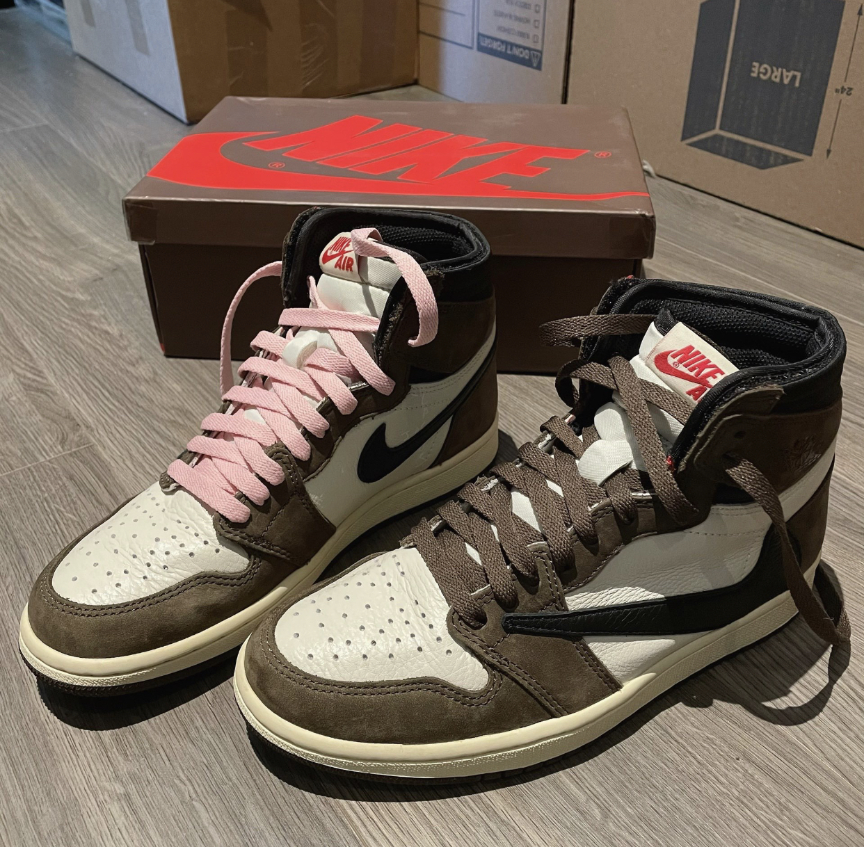 PK God Batch Air Jordan 1 Retro High Travis Scott CD4487-100 review S***m