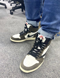 PK God Batch Air Jordan 1 Retro High Travis Scott CD4487-100 review 0