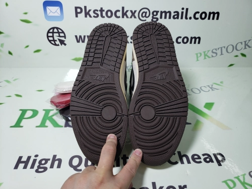 PK God Batch Air Jordan 1 Retro High Travis Scott CD4487-100 review 