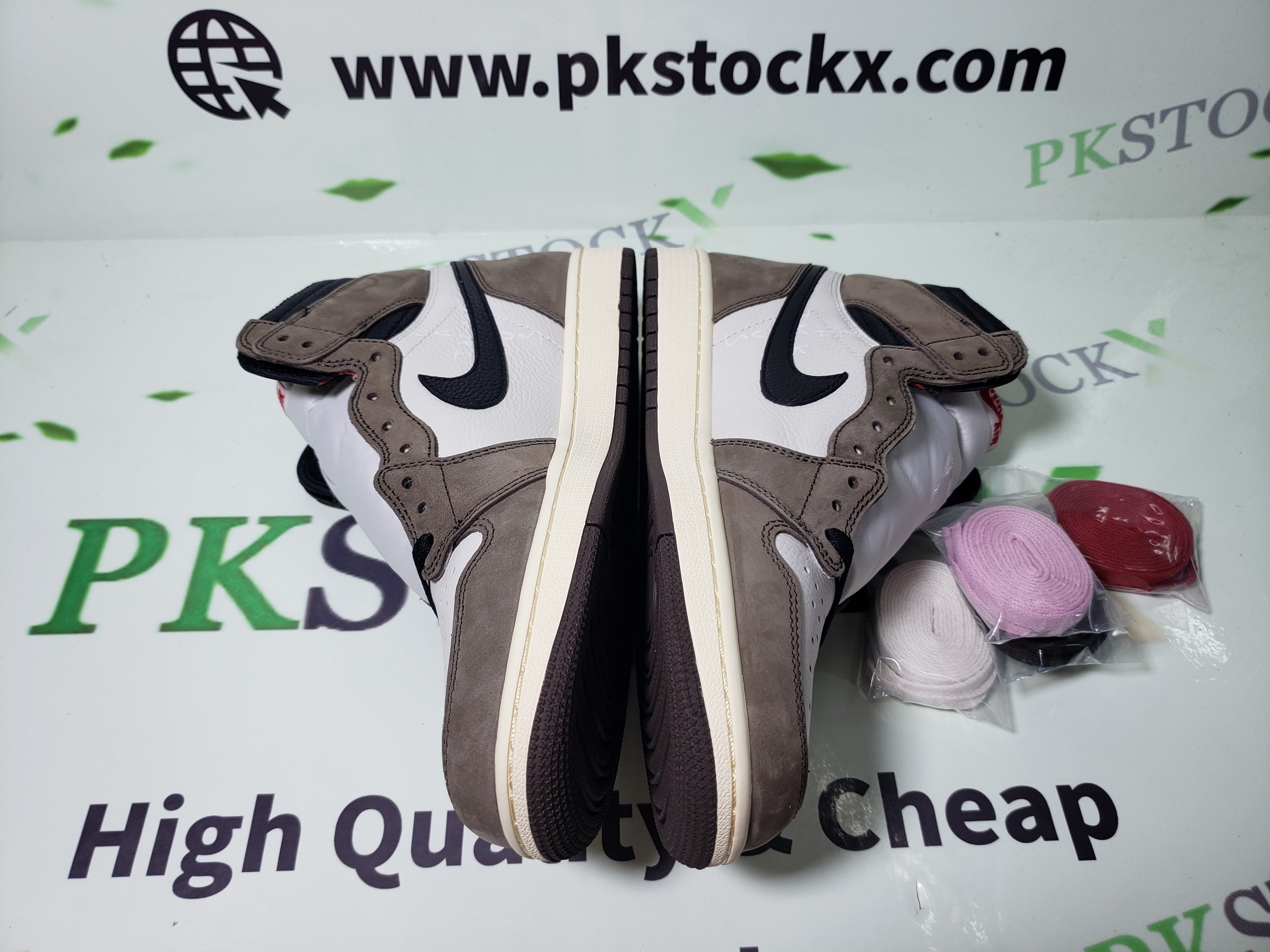 PK God Batch Air Jordan 1 Retro High Travis Scott CD4487-100 review E*** 03