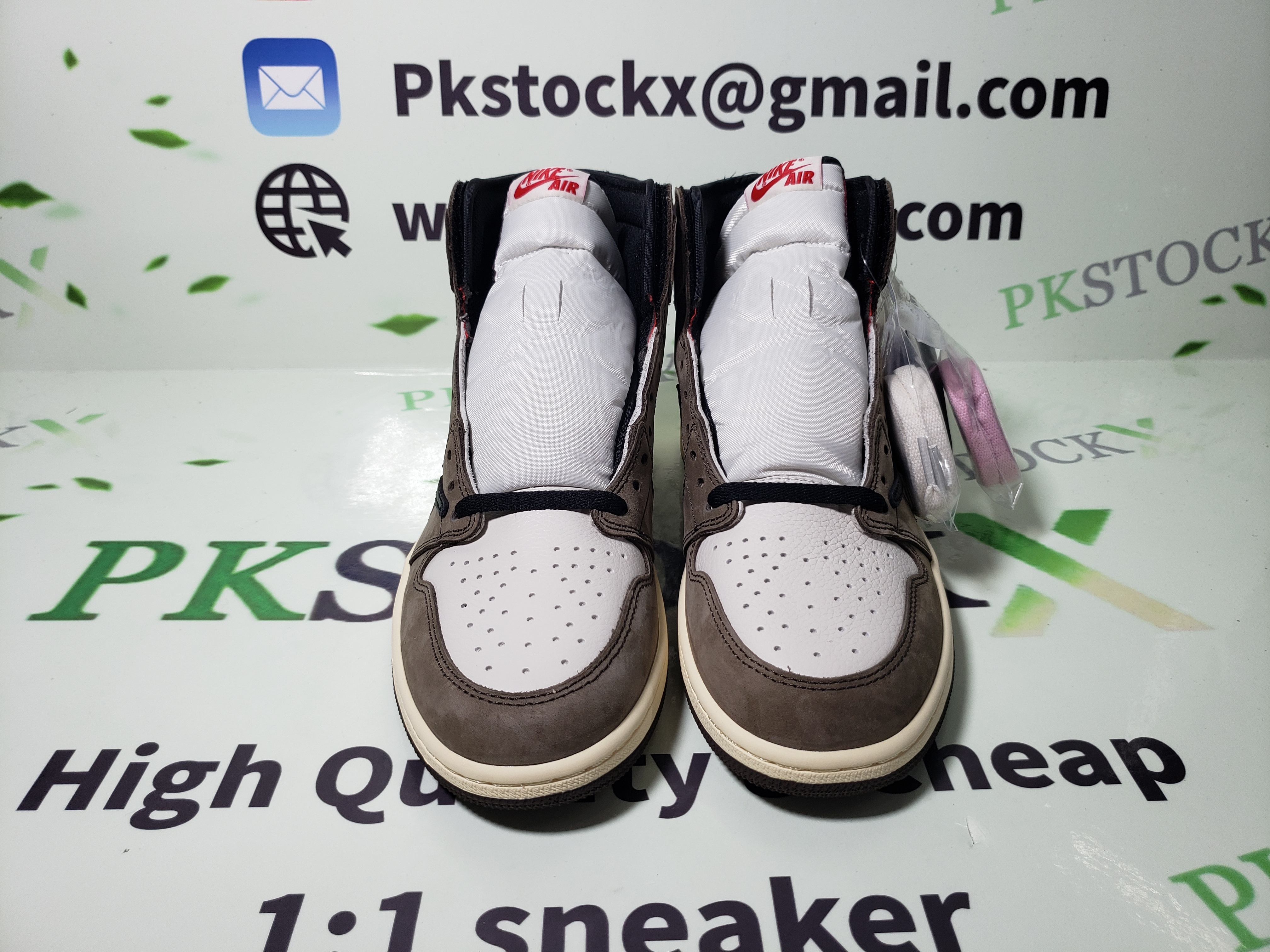 PK God Batch Air Jordan 1 Retro High Travis Scott CD4487-100 review E*** 05