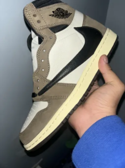 PK God Batch Air Jordan 1 Retro High Travis Scott CD4487-100 review T*** 02