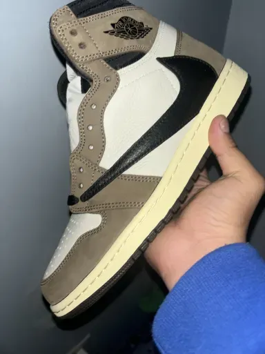 PK God Batch Air Jordan 1 Retro High Travis Scott CD4487-100 review T*** 01
