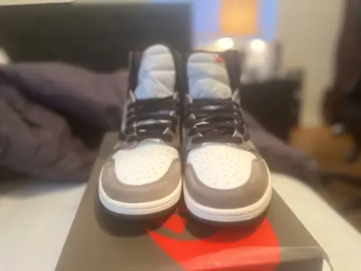 PK God Batch Air Jordan 1 Retro High Travis Scott CD4487-100 review J*** 02