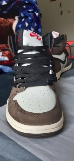 PK God Batch Air Jordan 1 Retro High Travis Scott CD4487-100 review 