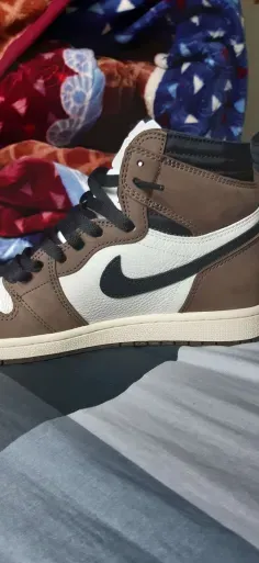 PK God Batch Air Jordan 1 Retro High Travis Scott CD4487-100 review T*** 02