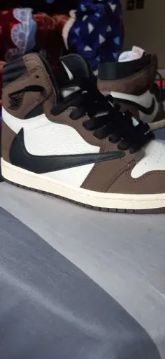 PK God Batch Air Jordan 1 Retro High Travis Scott CD4487-100 review T*** 03