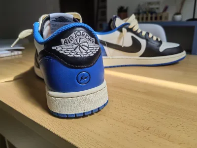 【Flash Sale】Travis Scott x Fragment Design x Air Jordan 1 Low DM7866-140 review Pedro a tartaruga 01