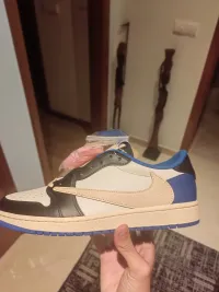 【Flash Sale】Travis Scott x Fragment Design x Air Jordan 1 Low DM7866-140 review 6