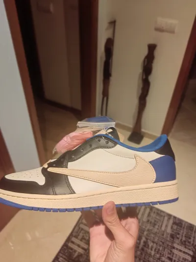 【Flash Sale】Travis Scott x Fragment Design x Air Jordan 1 Low DM7866-140 review Pedro a tartaruga 06