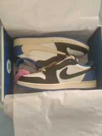 【Flash Sale】Travis Scott x Fragment Design x Air Jordan 1 Low DM7866-140 review 7