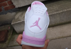 PK God Batch Air Jordan 4 Pink Oreo CT8527-116 review L*** 03