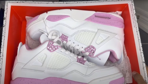 PK God Batch Air Jordan 4 Pink Oreo CT8527-116 review 