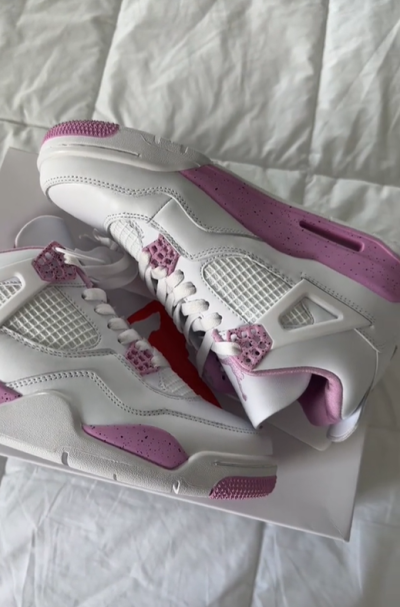 PK God Batch Air Jordan 4 Pink Oreo CT8527-116 review T*** 01