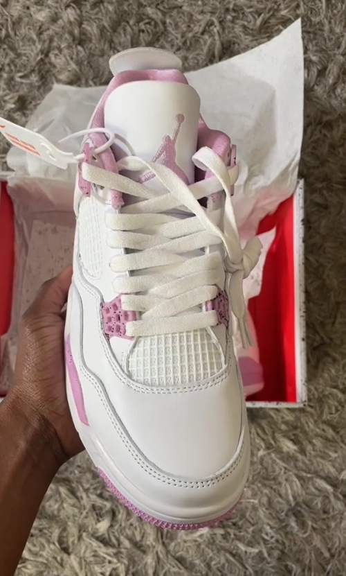 PK God Batch Air Jordan 4 Pink Oreo CT8527-116 review 