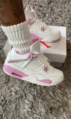 PK God Batch Air Jordan 4 Pink Oreo CT8527-116 review A*** 05