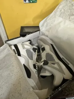 PK God Batch Air Jordan 4 Military Black DH6927-111 review W***