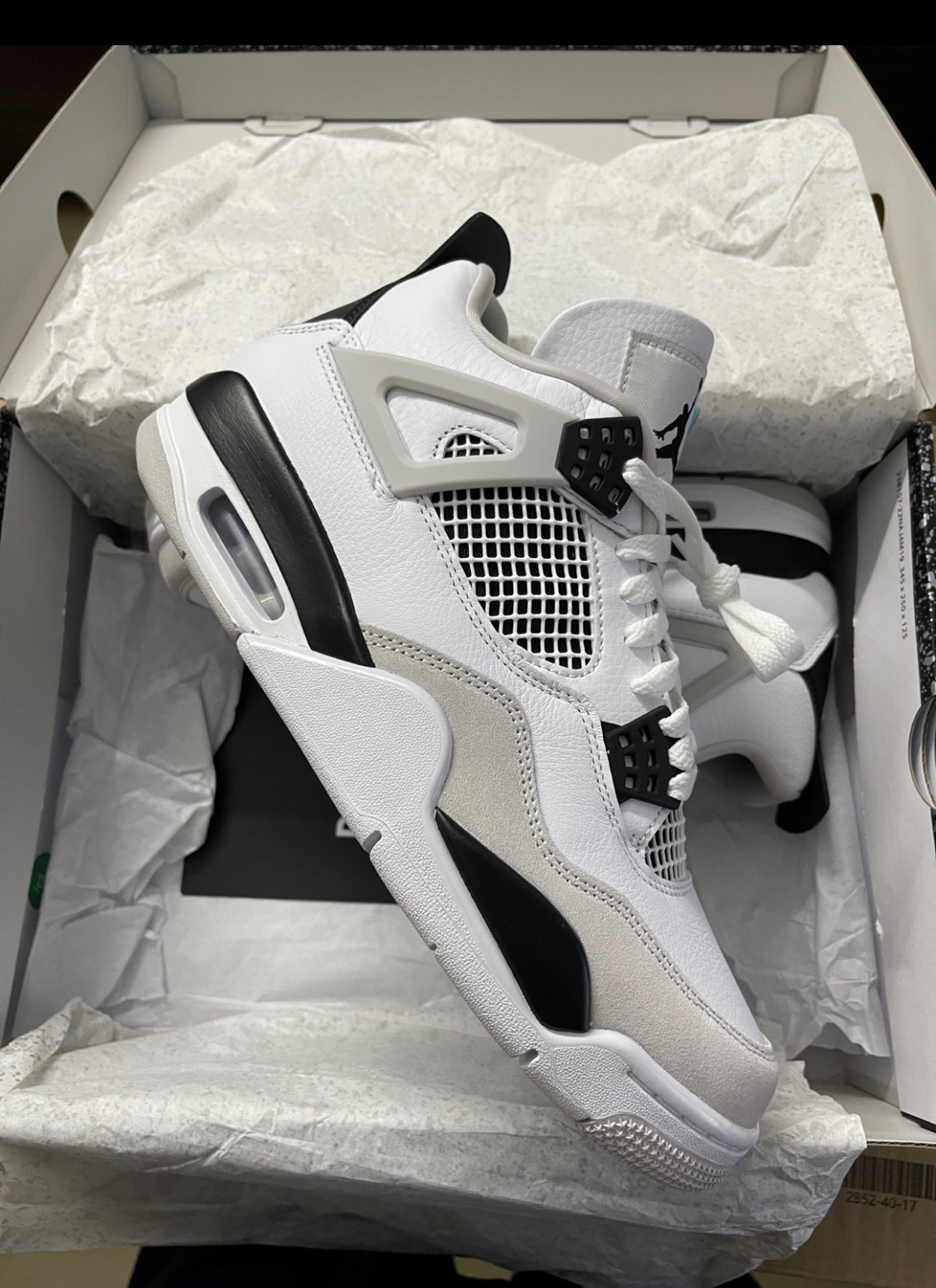 PK God Batch Air Jordan 4 Military Black DH6927-111 review G*** 02