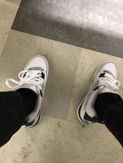 PK God Batch Air Jordan 4 Military Black DH6927-111 review Bob 