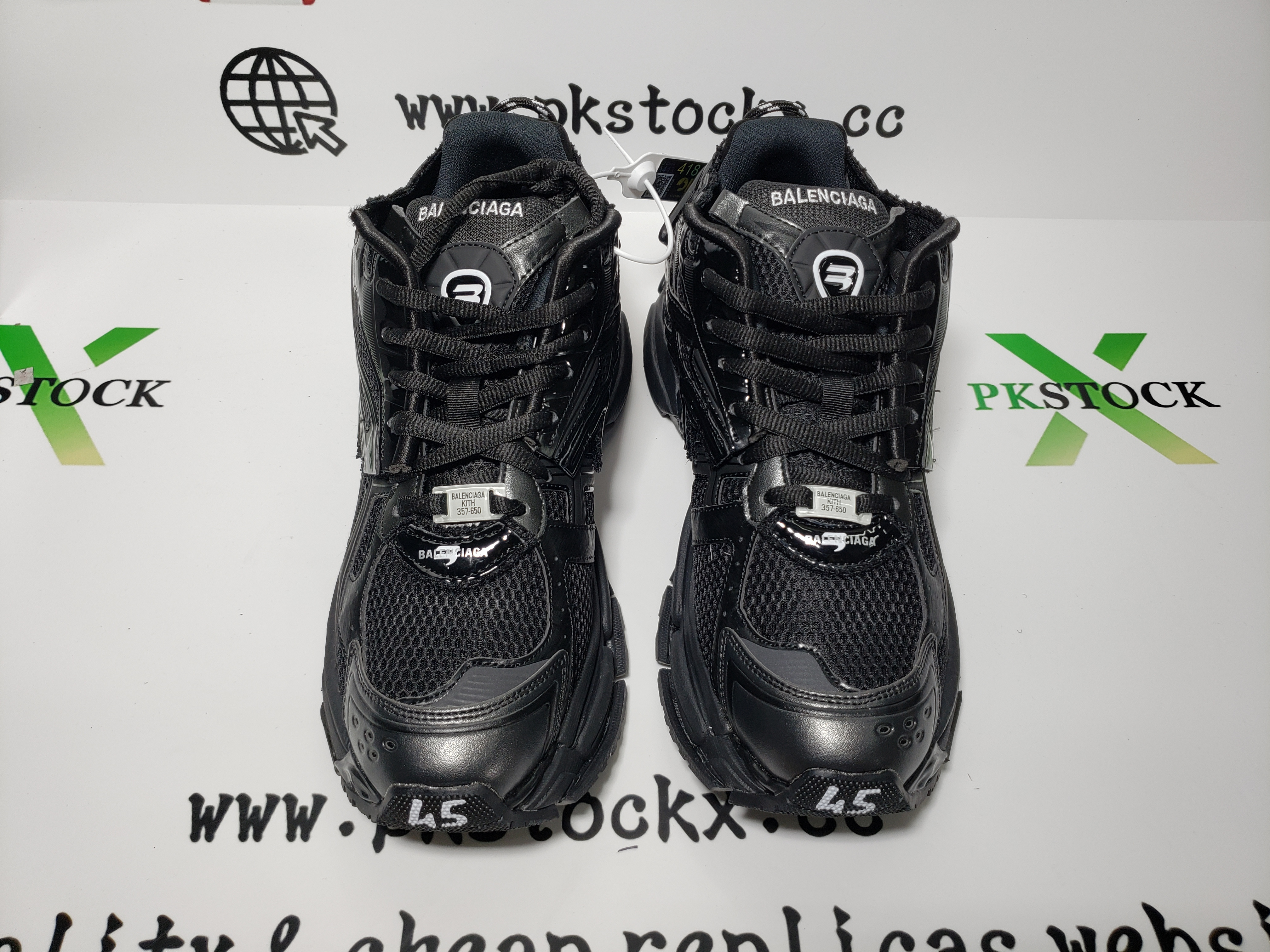 PK God Batch Balenciaga Runner Black review L*** 03