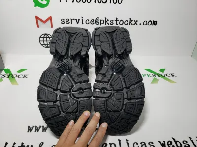 PK God Batch Balenciaga Runner Black review L*** 04