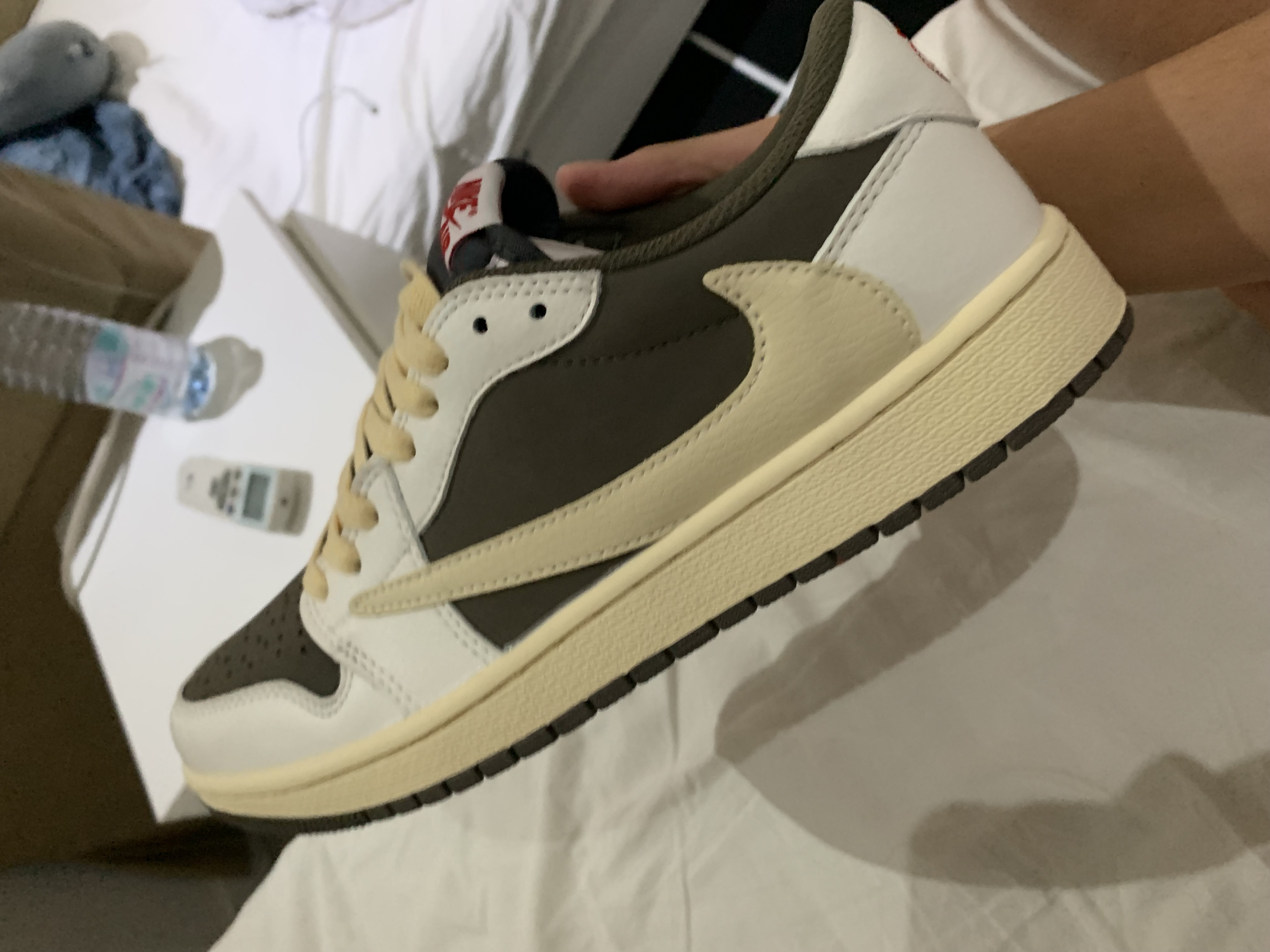 【Flash Sale】Air Jordan 1 Retro Low OG SP Travis Scott Reverse Mocha DM7866-162  review Yasso 01