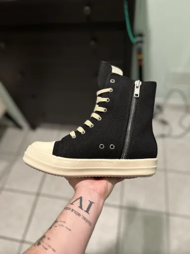 PK God Batch Rick Owens DRKSHDW Gethsemane High 'Black Milk' review R*** 00