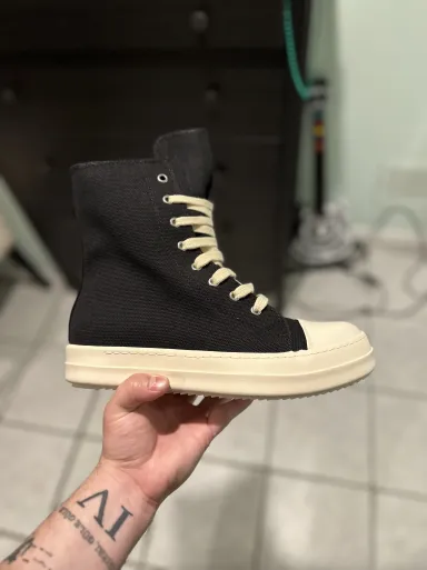 PK God Batch Rick Owens DRKSHDW Gethsemane High 'Black Milk' review R*** 01