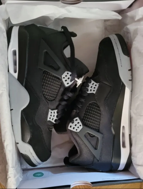 Special offer Batch Air Jordan 4 Retro Black Canvas DH7138-006 review 
