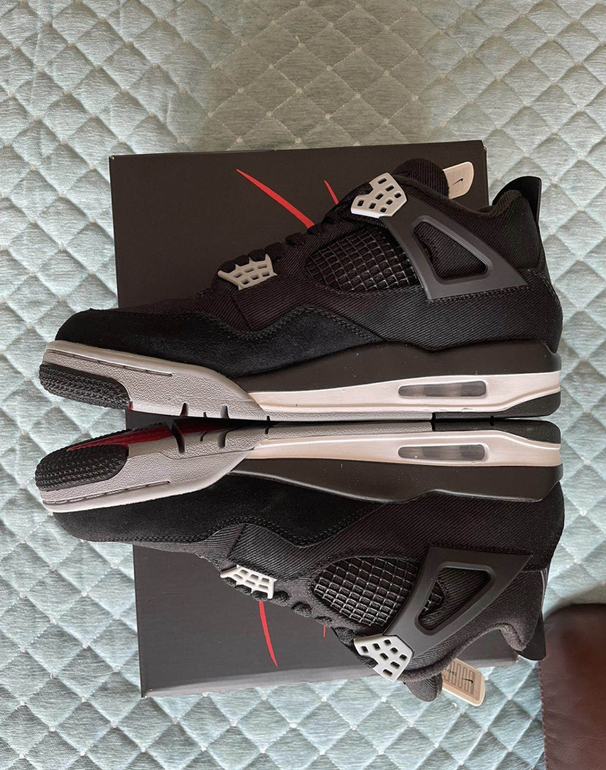 Special offer Batch Air Jordan 4 Retro Black Canvas DH7138-006 review E***