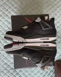 Special offer Batch Air Jordan 4 Retro Black Canvas DH7138-006 review 0