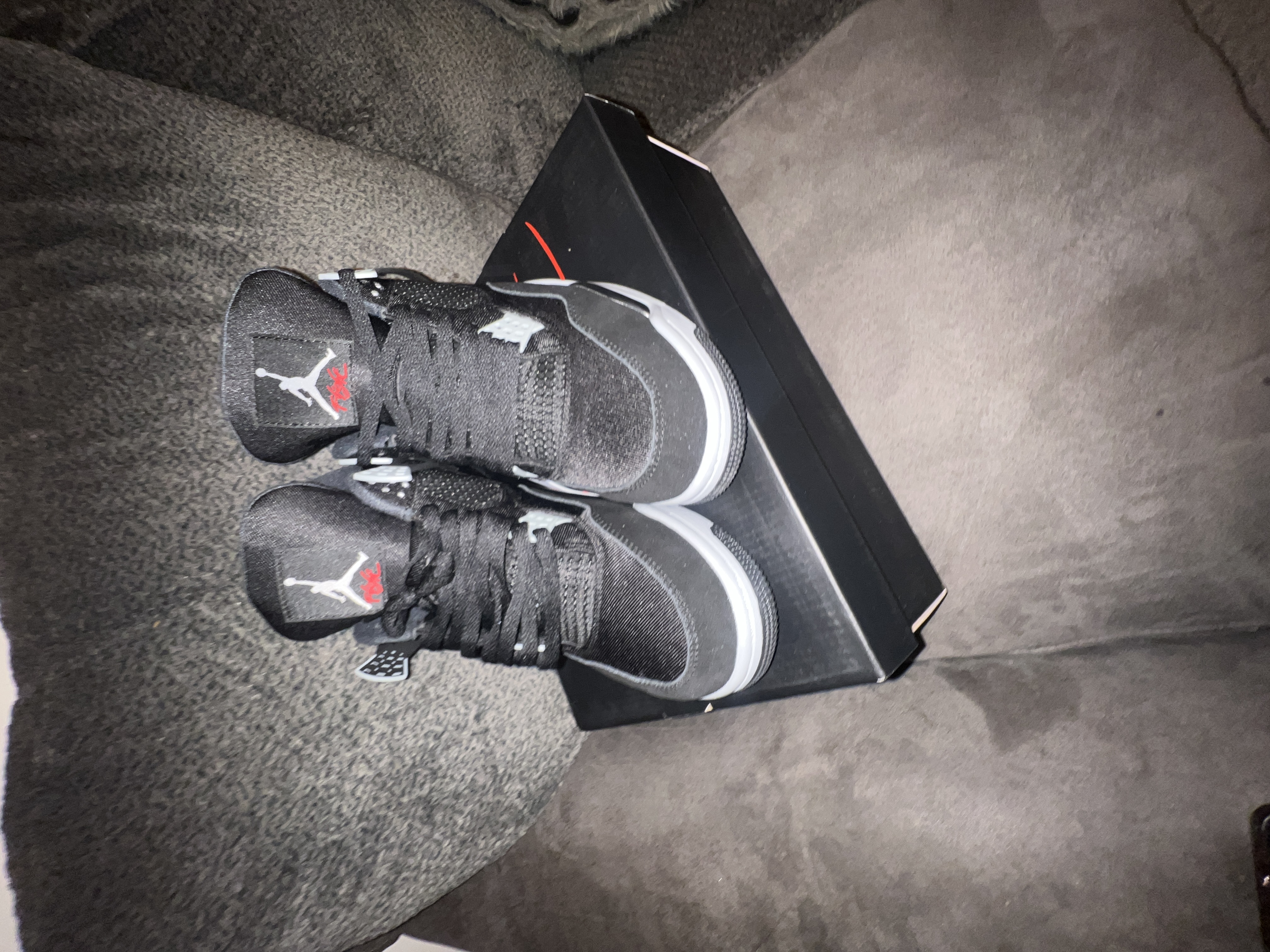 Special offer Batch Air Jordan 4 Retro Black Canvas DH7138-006 review James