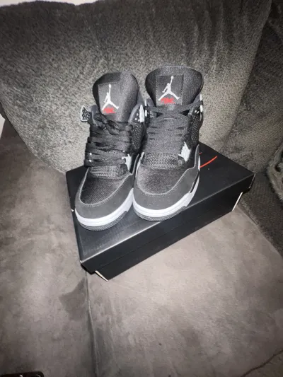 Special offer Batch Air Jordan 4 Retro Black Canvas DH7138-006 review James