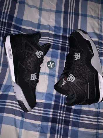 Special offer Batch Air Jordan 4 Retro Black Canvas DH7138-006 review 