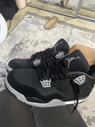 Special offer Batch Air Jordan 4 Retro Black Canvas DH7138-006 review katherine 02