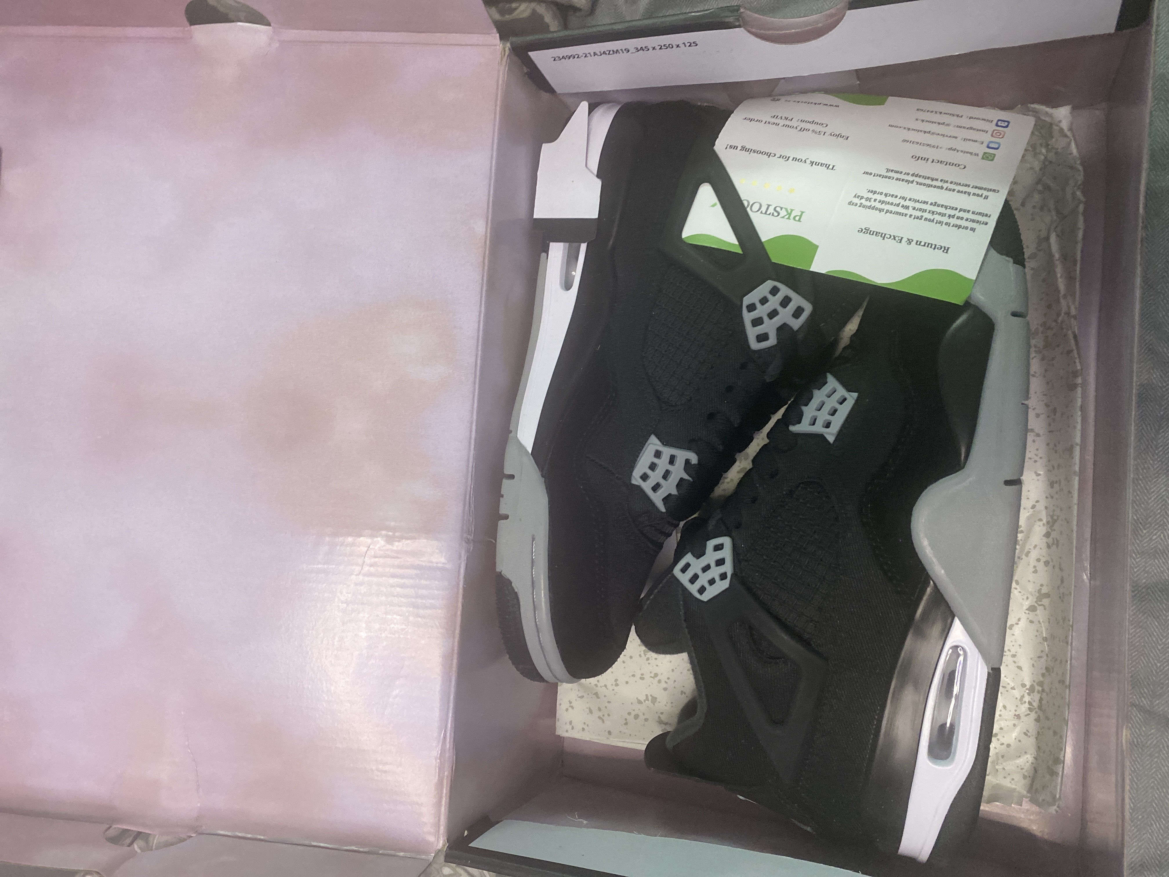 Special offer Batch Air Jordan 4 Retro Black Canvas DH7138-006 review katherine 07