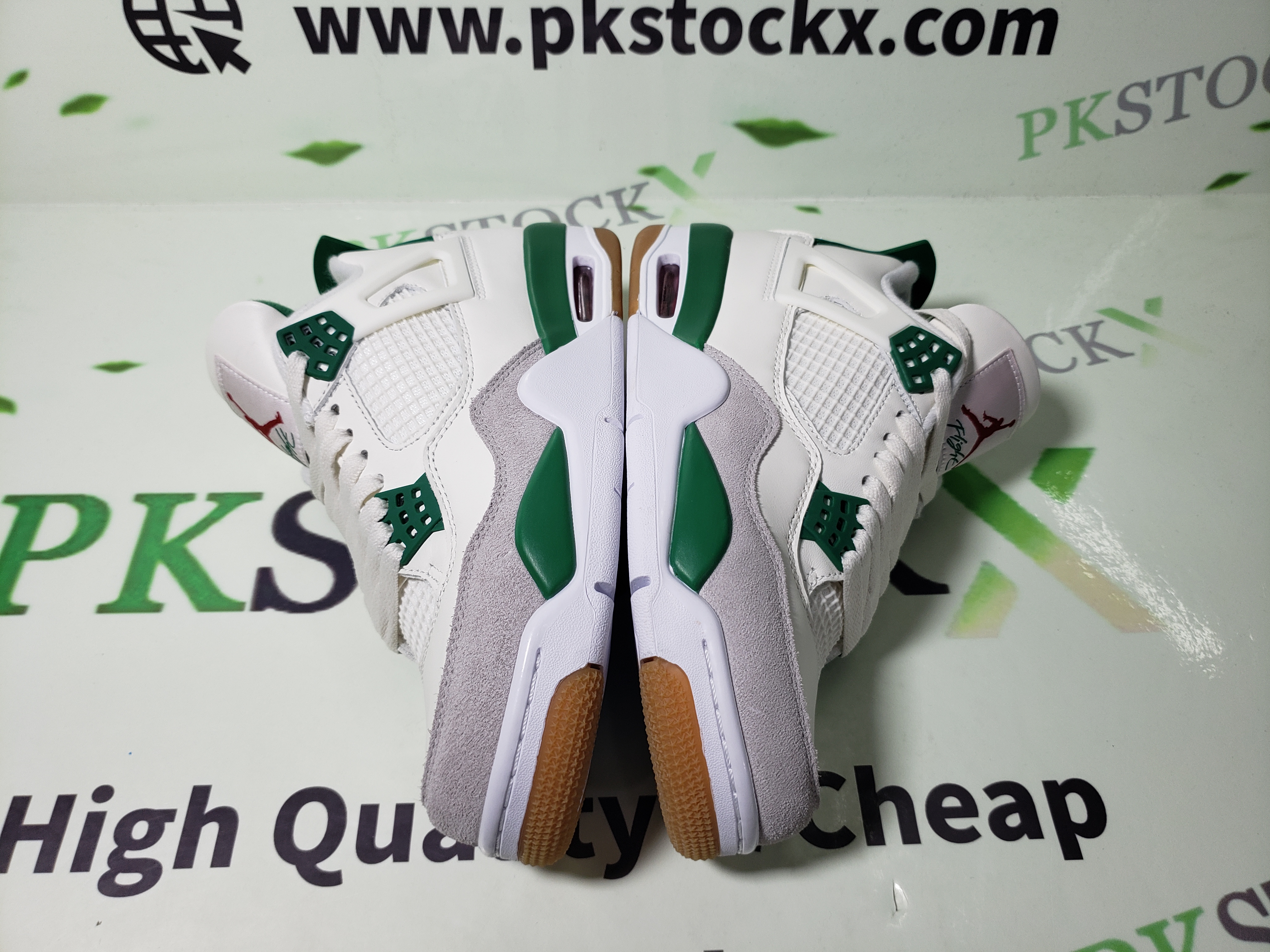PK God Batch Air Jordan 4 SB Pine Green DR5415-103 review R*** 02