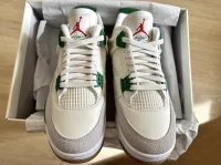 PK God Batch Air Jordan 4 SB Pine Green DR5415-103 review 1