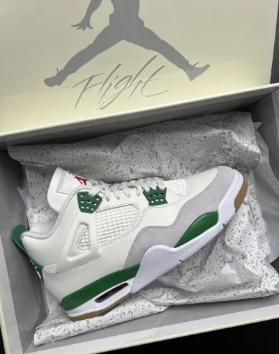PK God Batch Air Jordan 4 SB Pine Green DR5415-103 review F***