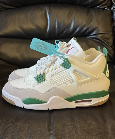 PK God Batch Air Jordan 4 SB Pine Green DR5415-103 review L*** 00