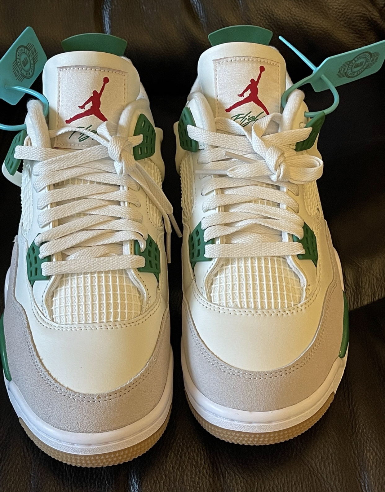 PK God Batch Air Jordan 4 SB Pine Green DR5415-103 review L*** 03